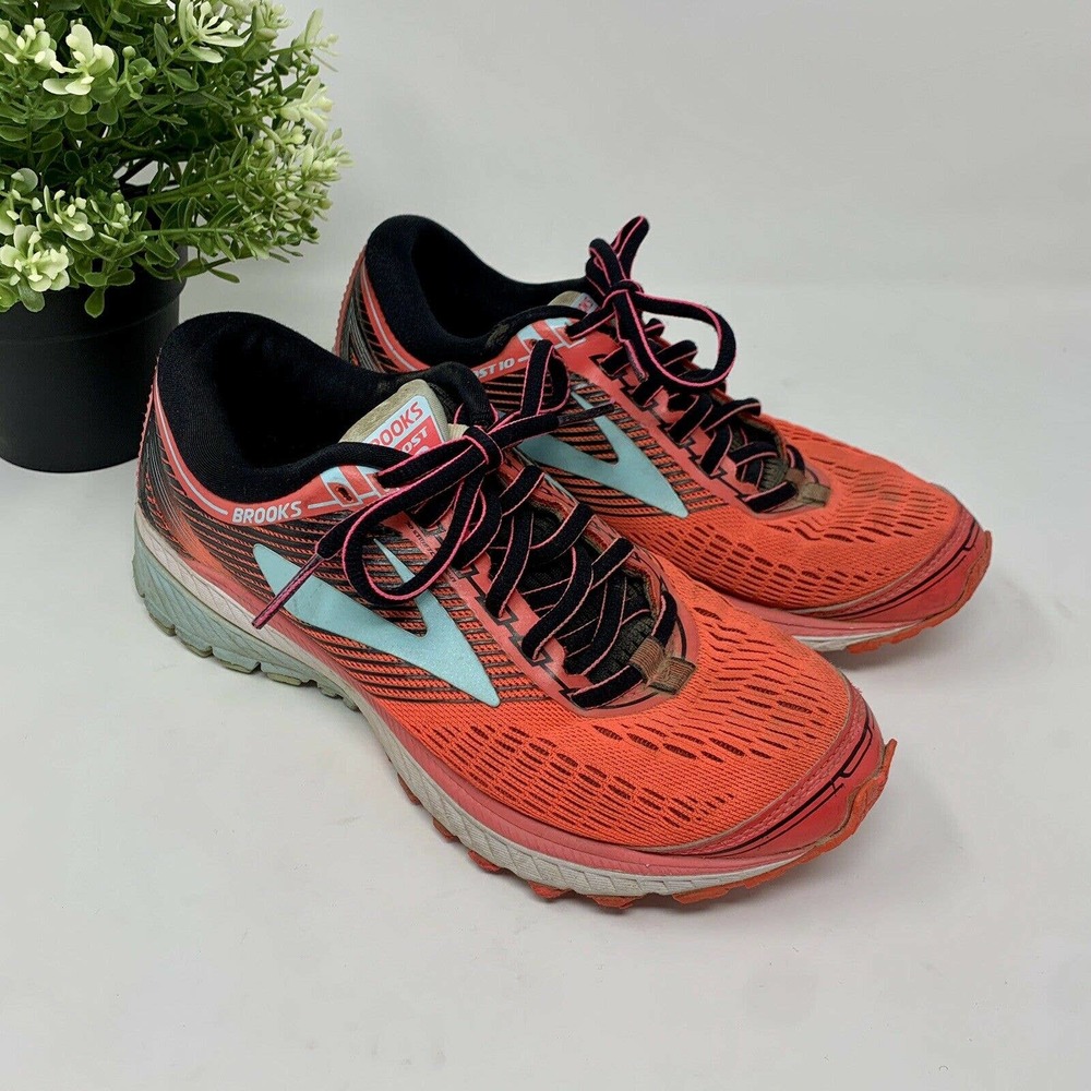🌳 Brooks Ghost 10 Running Shoes Pink Sparkle 6